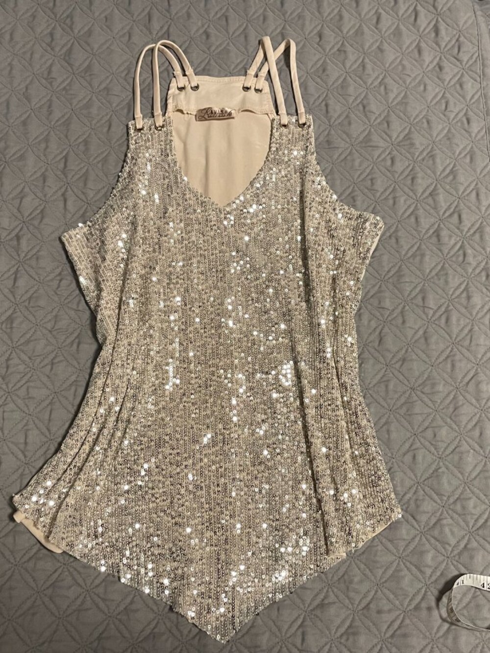 sequined camisole